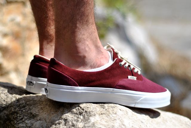 vans couleur bordeaux