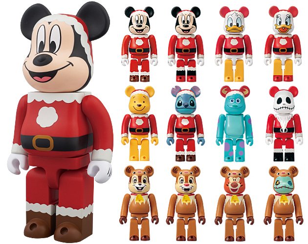 medicom-bearbrick-disney-noel