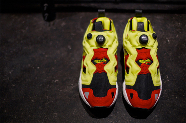 Reebok Insta Pump Fury Citron pour 2012 - Sneakers.fr
