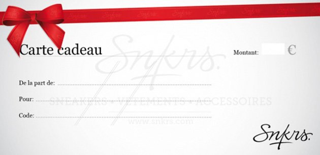 carte-cadeau-snkrs