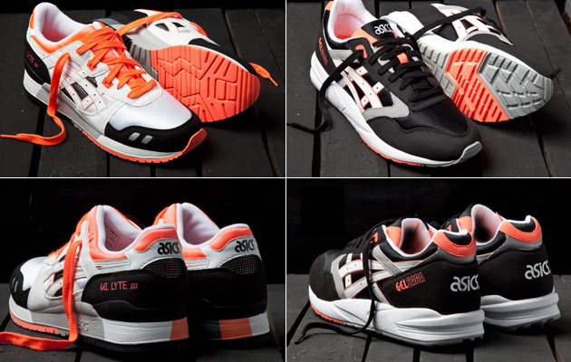 Asics gel saga clearance orange blaze