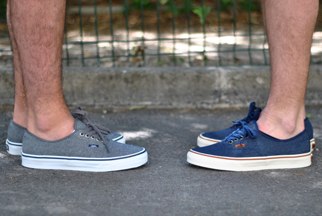 vans authentic bleu marine