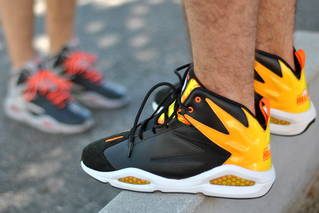 Reebok kamikaze 2 jaune outlet