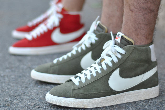 nike blazer homme kaki