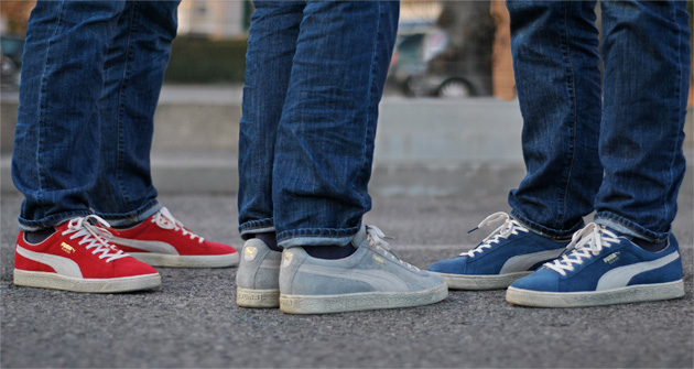 lacets puma suede