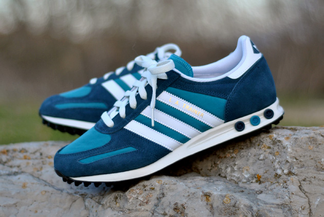 adidas trainer bleu