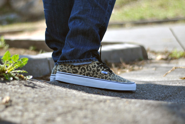 vans doren leopard