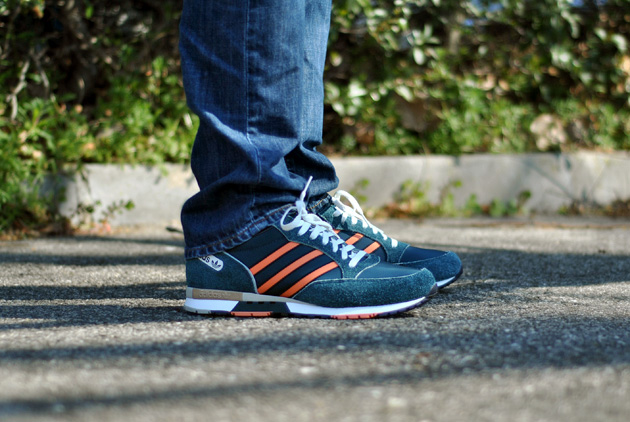 Adidas bleu et shop orange
