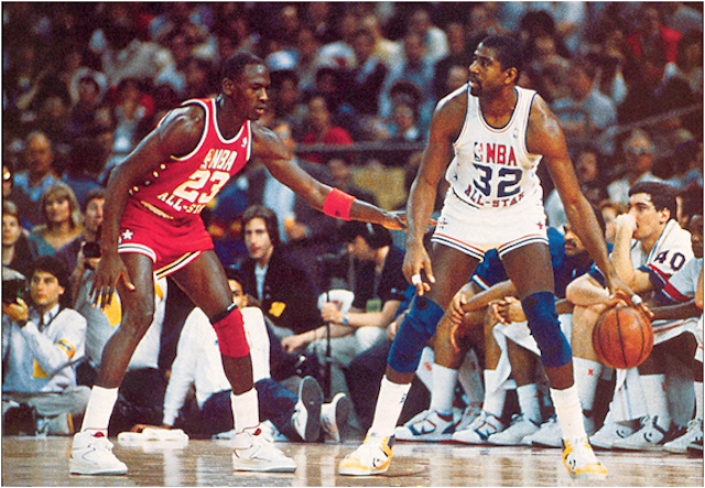 Magic johnson on sale tennis shoes
