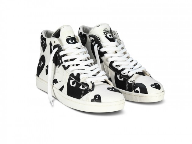 comme des garcons converse pro leather