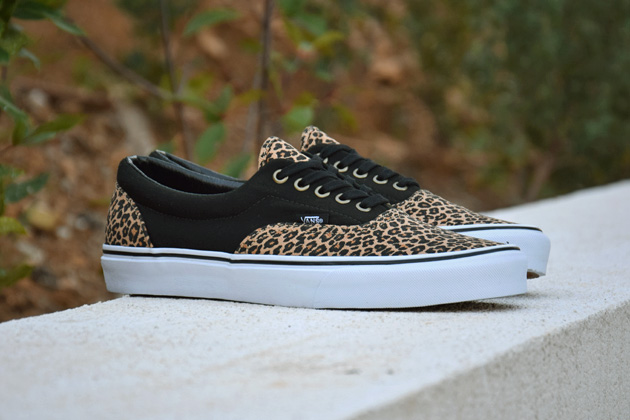 vans leopard noir