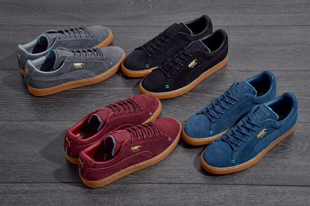 puma suede semelle gomme