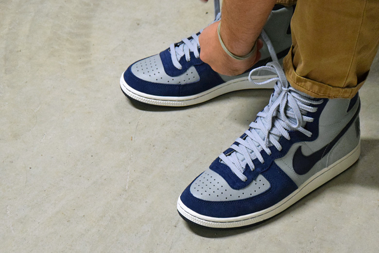 Nike Terminator Hi Suede « Georgetown » - Sneakers.fr