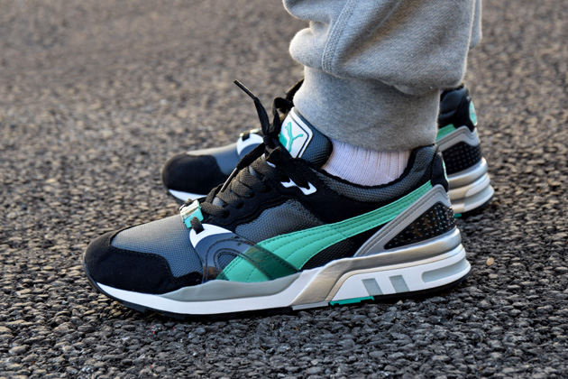 puma trinomic toute noir