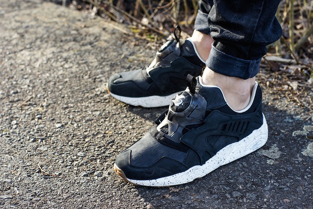 puma trinomic noir et blanche