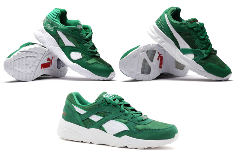 puma trinomic green box