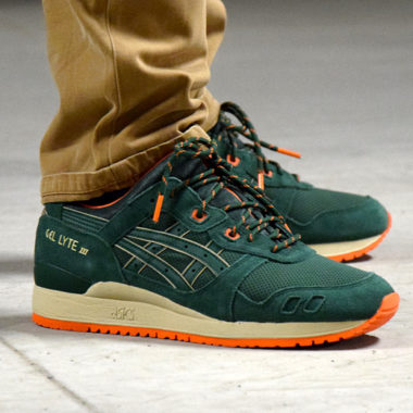 asics gel lyte 3 green