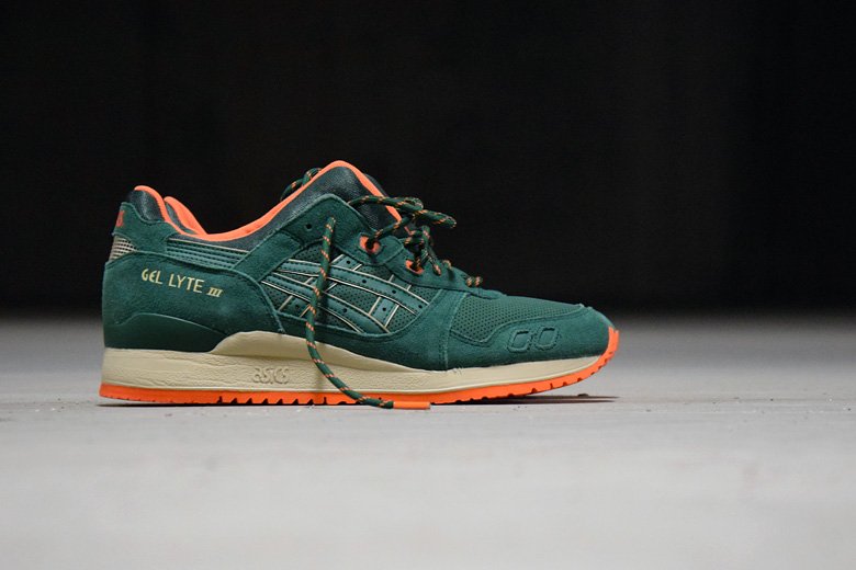 asics gel lyte 3 super green