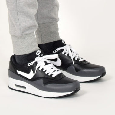 air max 1 noir gris