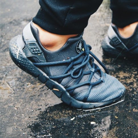 nike huarache nm femme cyan