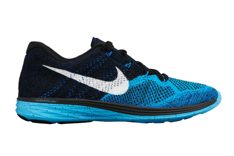 nike flyknit lunar 4 bleu