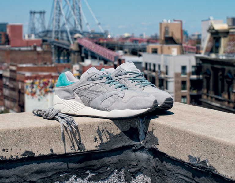 basket puma femme bleu