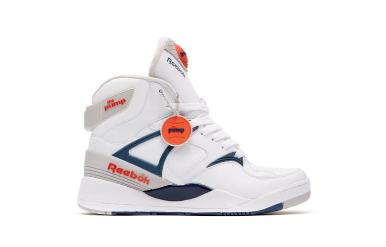 reebok insta pump blanche