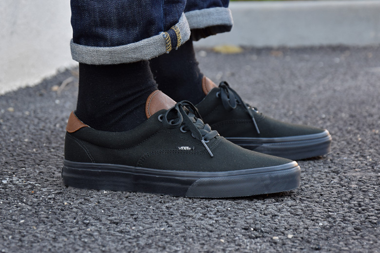 vans era noir soldes