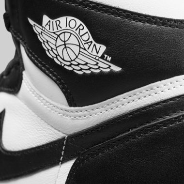 air jordan I black white