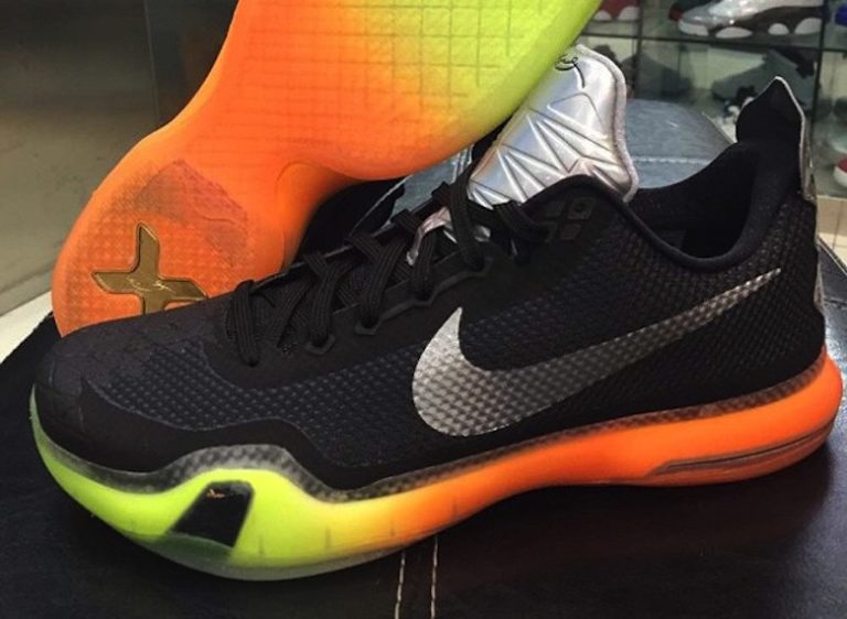 nike kobe 10 argent