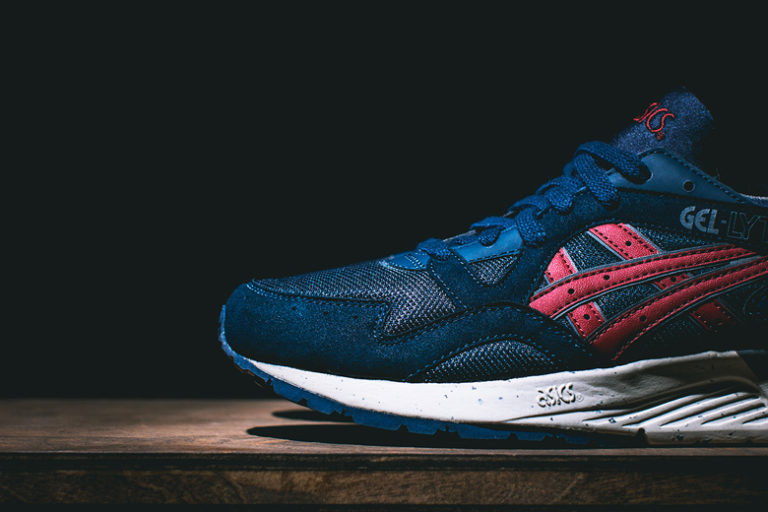 asics gel lyte v navy burgundy
