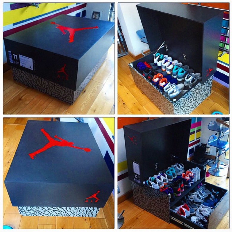 Boite de rangement sneakers Nike Jordan