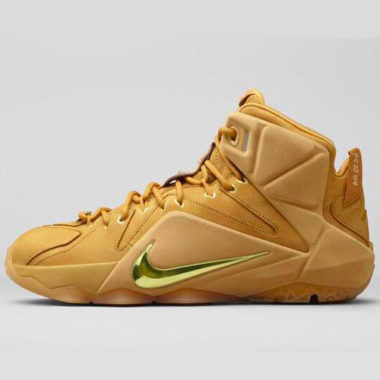 nike lebron 12 wheat