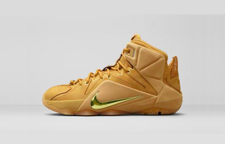 nike lebron 12 ext wheat