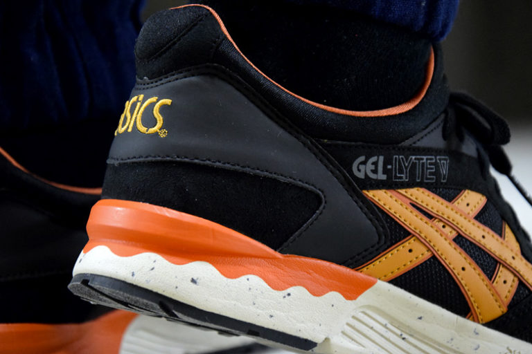asics gel lyte v black tan