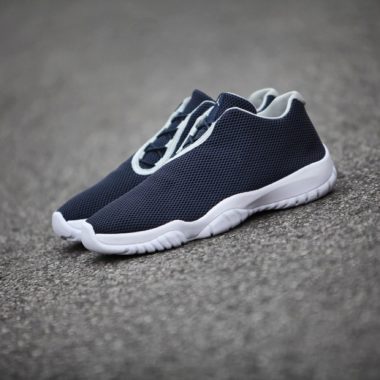 jordan future low white navy