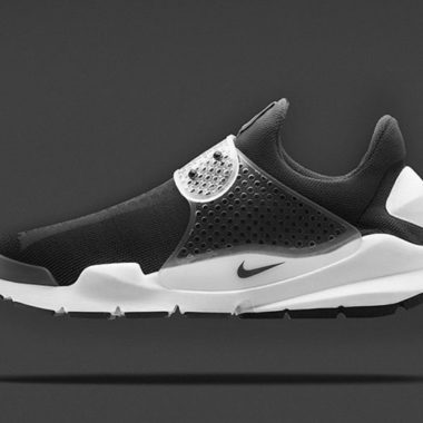 nike sock dart black fragment