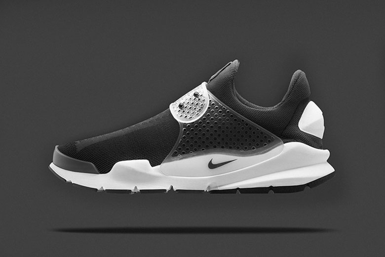 nike sock dart black fragment