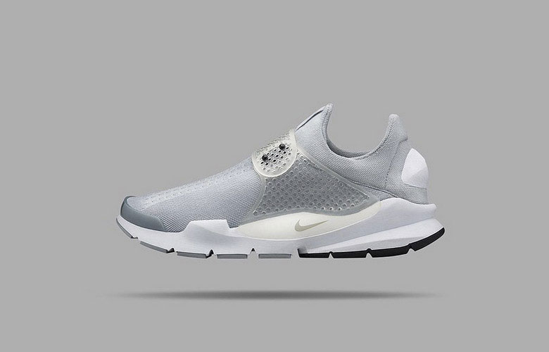 Nike Sock Dart Gris Rose Jaune