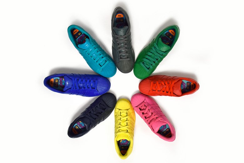 adidas Superstar Pharrell Williams Supercolor