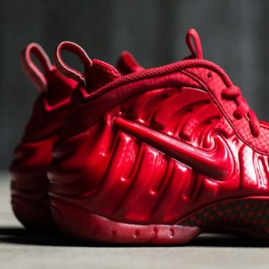 nike air foamposite gym red