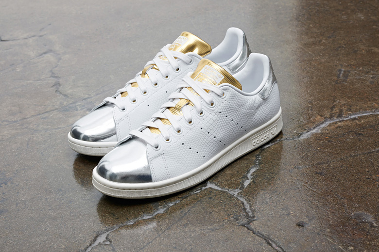 adidas stan smith metallic