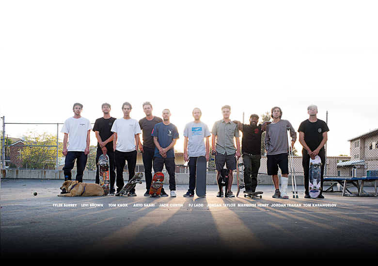 new balance skateboard team