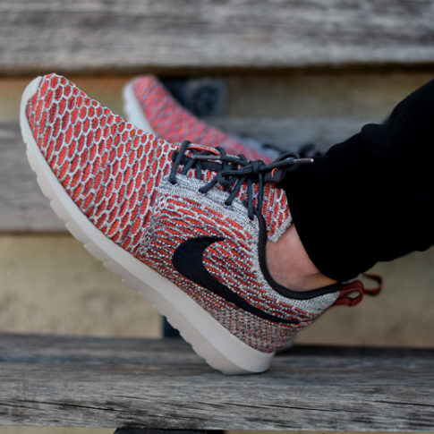 nike flyknit rouge