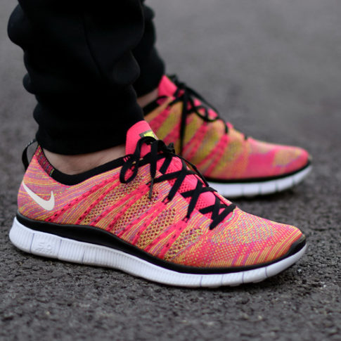 nike free 3.0 flyknit homme rose