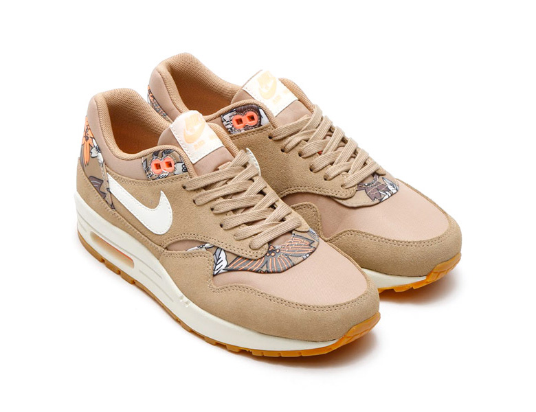 nike air max 1 print aloha beige