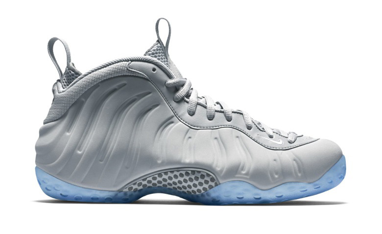 nike air foamposite one grey suede