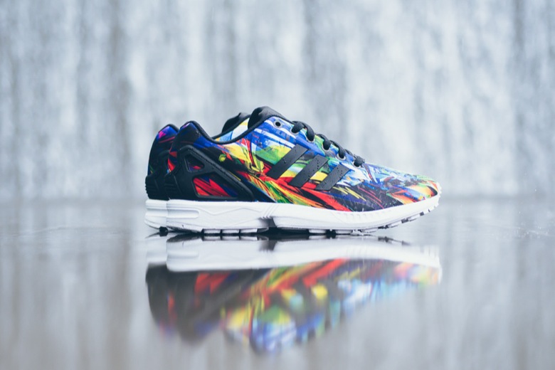 adidas zx flux multicolore