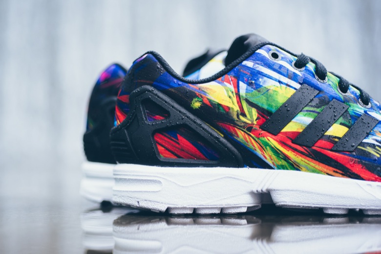 adidas zx flux multicolor