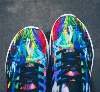 adidas zx flux multicolore